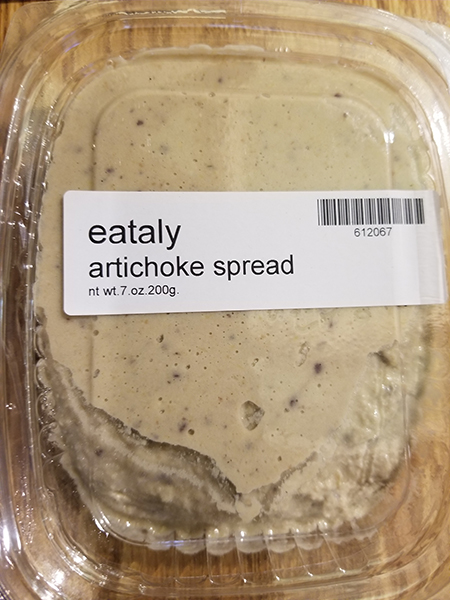 Eataly USA Issues Allergy Alert on Undeclared Walnuts in Artichoke Spread